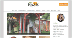 Desktop Screenshot of haalo.org